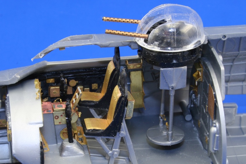 B 17g Cockpit Interior Revell Monogram