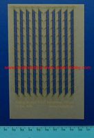 Reling skony 3-rzdowy  100 cm