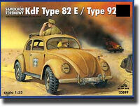 KdF Type 82E / Type 92 SS. German WWII car - Image 1