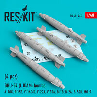 GBU-54 (LJDAM) bombs (4 pcs) (A-10C, F-15E, F-16C/D, F-22A, F-35A, B-1B, B-2A, B-52H, MQ-9)