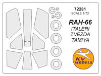 RAH-66 Comanche (ITALERI/ ZVEZDA/ TAMIYA)+ wheels masks - Image 1