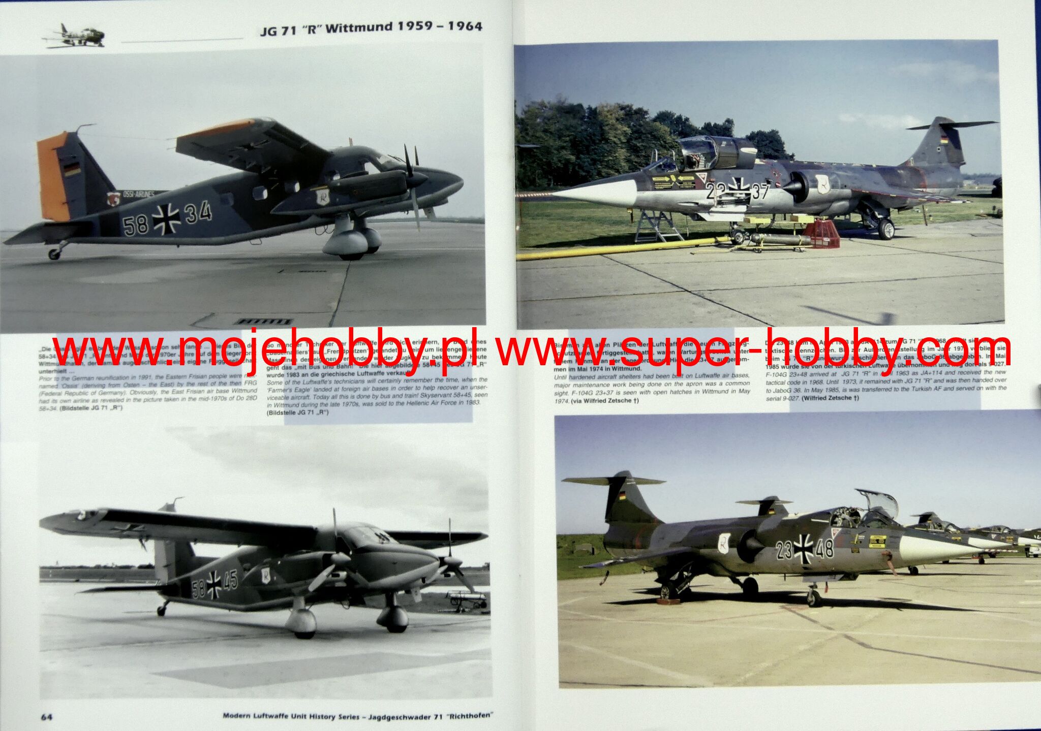 Jagdgeschwader 71 Richthofen - Part 1 (1956-1974) by H