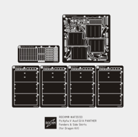 Pz.Kpfw.V PANTHER Ausf.D/A Fenders & Side Skirts (for Dragon Kit) - Image 1