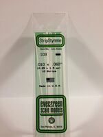 Polystyrene Strip 0,25 x 1,50 mm (35 cm) (1 pcs)