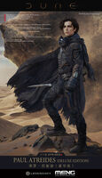 Dune Paul Atreides (Deluxe Edition) (Includes Desert Display Base And Poseable Cloth Cape)