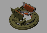 MK2 Commander cupola for British “Sherman” tanks