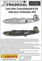 Late War Consolidated B-24 Liberator Collection Part 2 (5 schemes)