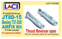 Pratt & Whitney P&W JT8D-15 Thrust Reverser Open for Boeing 737-200 Airfix kit - Image 1